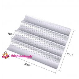 Khuôn nướng bánh mì 4 rãnh