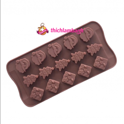 Khuôn silicon 15 giáng sinh