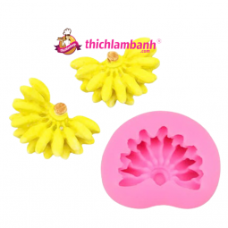 Khuôn silicon 4D nải chuối