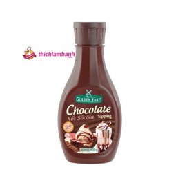 Sốt Topping Socola Golden farm 400g