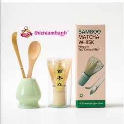 Bộ 4 Món dụng cụ pha Matcha