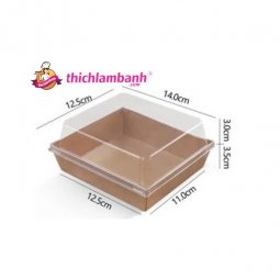 Hộp giấy vuông nắp trong E1314