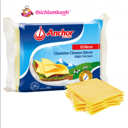 Phô mai lát Cheddar Anchor (Gói 200GR)