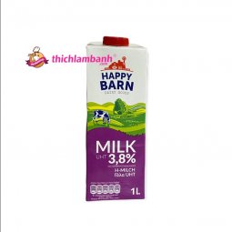 Sữa nguyên Kem Happy Barn 1L