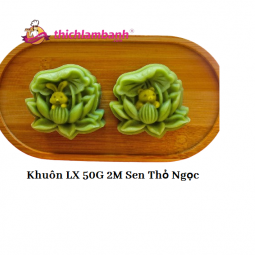 Khuôn lò xo 50G 2M Sen Thỏ Ngọc