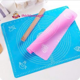 Baking mat - tấm cán bột 50*40cm