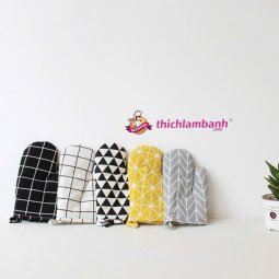 Bao tay vải lò nướng (Màu ngẫu nhiên) - 1 cặp