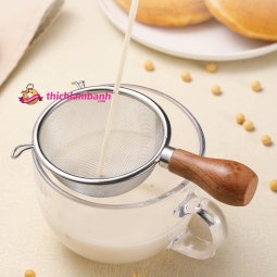 Rây mini cán gỗ 8.5cm